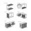 SFX PC Case- Chassis- Frame Support TH3P4G3 SFX 5