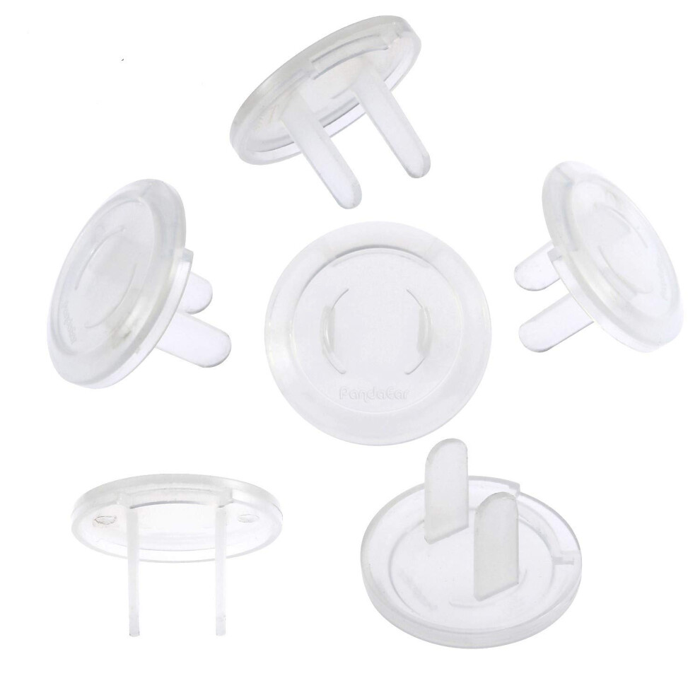 Child-Proof Outlet Protectors, Safe Secure Baby Safety, Transparent Design, Comprehensive Coverage For Home Office, 52 Pack