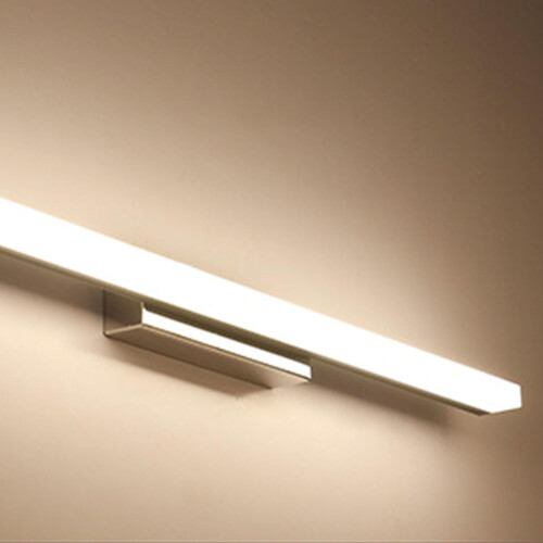 LED Vanity Light Bar, 3 Colors Changing, AntiFog, Modern, 80cm13W, Silver 1