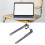 1Pair Laptop Replacements Left & Right LCD Hinges For DELL E3510 2
