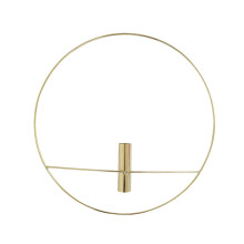 Vaso de parede suspenso, estilo boho com flores de outono, compatível com decoração art déco, ideal para diversos ambientes, como salas de estar