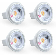 GU4LED-Lampe 3W 12Volt Nicht dimmbar Warmweiß 3000K, Langlebig 30000 Stunden 35W Äquivalent Niedervolt-LED-Strahler mit 35mm Sockeldurchmesser