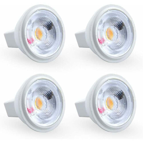 Λαμπτήρας GU4LED 3W 12Volt Χωρίς ρύθμιση έντασης Θερμό λευκό 3000K, Μεγάλη διάρκεια 30000