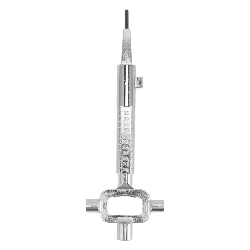 Construction Building Key, Square Socket Spanner Key For Utility Locks, Meter Cabinets - Zinc Alloy Material, Precision Measurement Tool, High Strengt 9441426427773