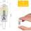 Λαμπτήρες G4Led 12V30W Αντικατάσταση λαμπτήρα αλογόνου, Φιλικό προς το περιβάλλον, 5
