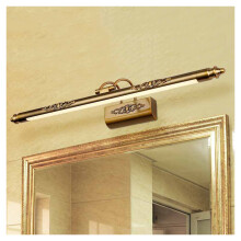 American Luxury Golden Villa Home LED Creative Bathroom Splash Proof Dressing Table Lamp