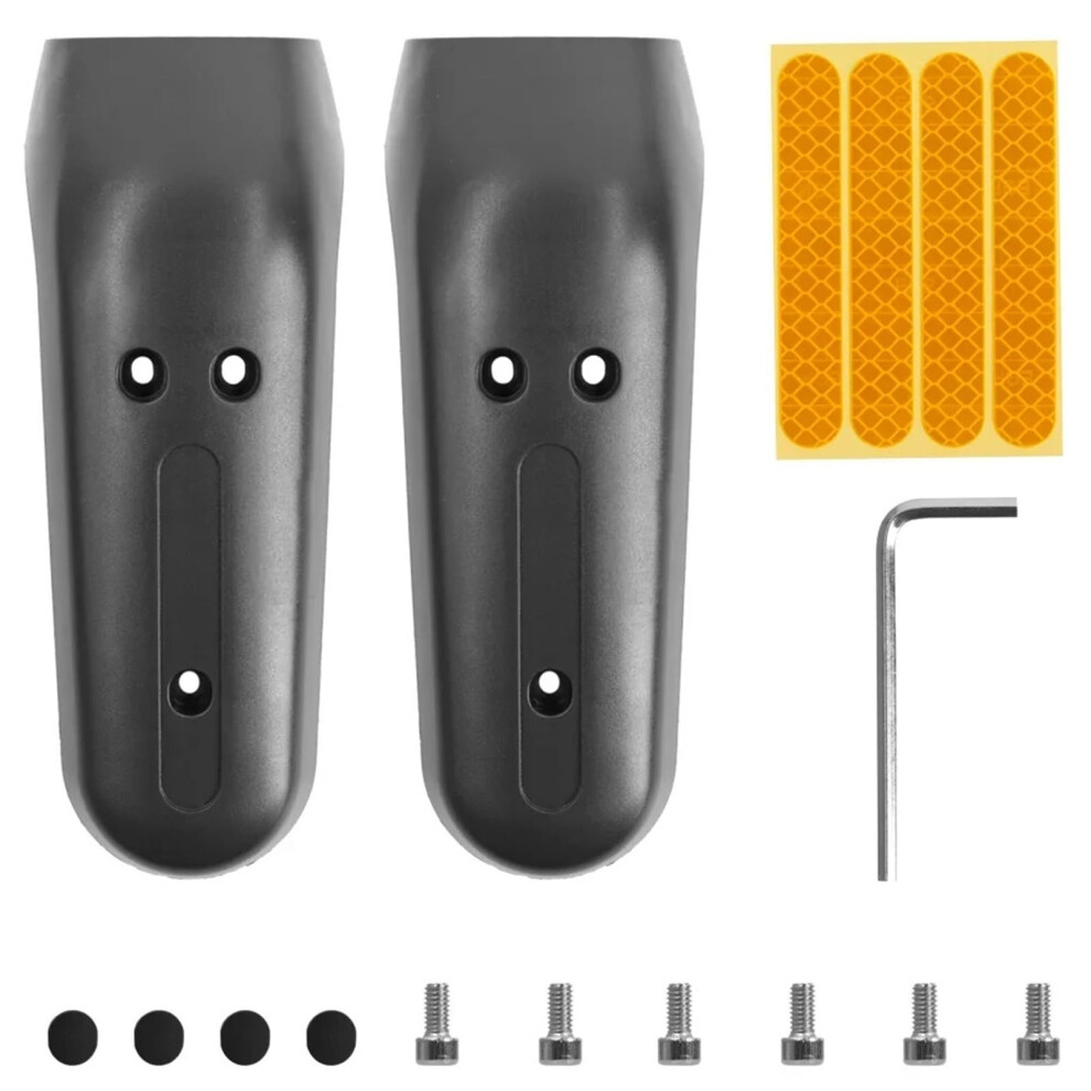Front Fork Protection Cover Sets For Ninebot Max G30 G30d Electric Scooter Front Wheel Shell With Reflective Strips 9189345027604