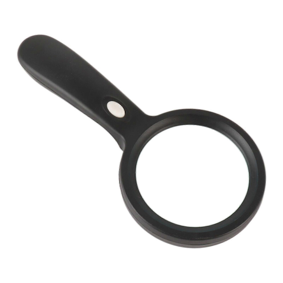 Kikidex Light (As Show, One Size) Magnifying Glass 10X Portable Handheld Magnifier With 12 Led For Seniors Reading Repairing Inspection