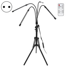 (As show, One size) 4?Head Grow Light Tripod Stand LED Plant Growth Light with Remote Timing Dimming-2637