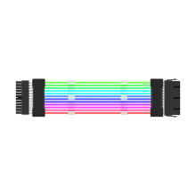 ARGB Led Extension Cable Synchronous 24Pin Adapter-Black 24p