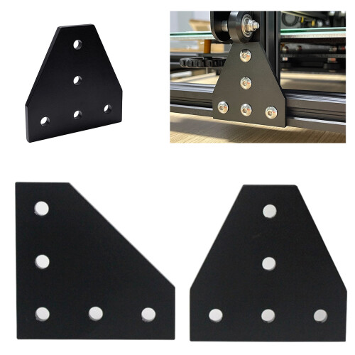 5 Hole Corner Plate Outside Joint Board-        T shaped 2