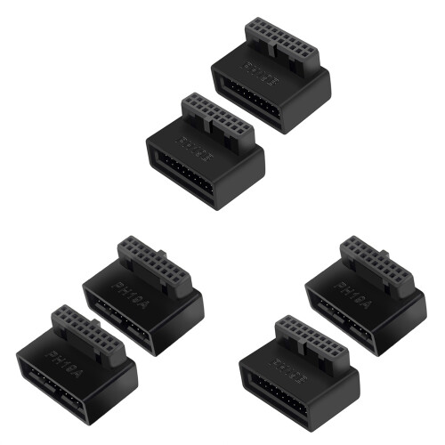 USB 3.0 19P/20P Connector 90 graden PC Moederbord-Type AB 1