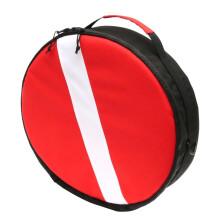 Dry Bag for Scuba Diving Nylon FoamPadded Case Snorkeling Gear Storage Pouch Zipper Design With Shoulder Strap