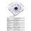 Ventilateurs de boîtier PC ARGB ventilateurs PWM-Noir A 4