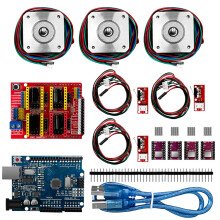 Carte de développement de Kit CNC + carte d'extension RAMPS1.4,