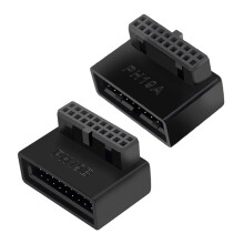 USB 3.0 19P/20P 90 Degree L Right Angle Desktop-Type AB