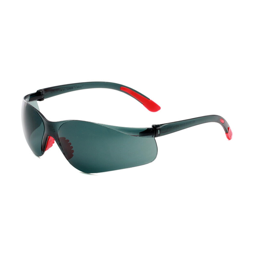 Racing Glasses Ski Goggles Motorcycle Protective Glasses Anti-Impact Anti-Dust Eyewear Frame Gray Lens Black 9412369169730