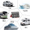Boat Switch Panel Marine LED Rocker, MultiFunction Panel, Dual USB Port Outlet, Green 2