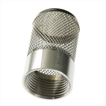 Inline Water Filter Stainless Steel Mesh for Garden Irrigation Aquarium Pump 1/2 3/4 1 Inch