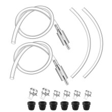 Brake Bleeder Set With Check Valves And Hose For Tube Bleeding Tools Brake Fluid Bleeding And Motorcycle Clutches