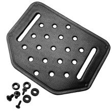 Cutter Sheath Belt Tool Storage Case, Pancake Style Tool Cover, Survivalist Camp Gear, Black