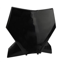 Motorcycle Front Number Plate Cover Compatible With SX SXF XC XCF 125 250 300 350 450 Black Motocross Dirt Bike Parts