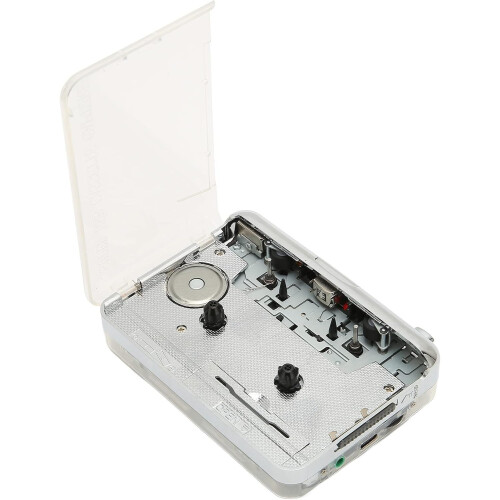 Cassette Player, Cassette to MP3 Player with 3.5mm Headphone Jack, Portable Auto Reverse USB Interface for OS X PC 2