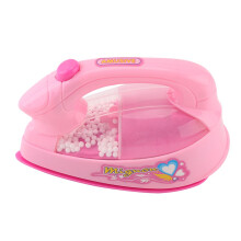 Mini Electric Iron Toy Plastic Pink Kids Children Girl Pretend Play Home Appliances Toy for Kids
