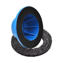 Wheel Hub Cleaning Tool 1/2 Inch Shank 150mm Brake Disk Cleaner Wheel Hub Brush Rust Removal