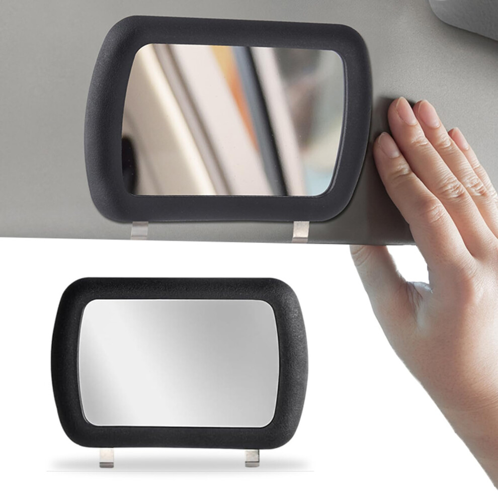 Car Vanity Mirror Auto Sun Visor Hd Makeup Portable Car Interior 9094768638293