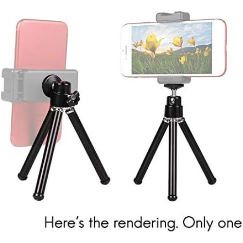 Mini Tripod Adjustable Mini Tripod Aluminium for Camera Projector Black 2
