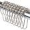 12PCS Stylish Antirust Shower Curtain Hooks Smooth Rolling Beads 2