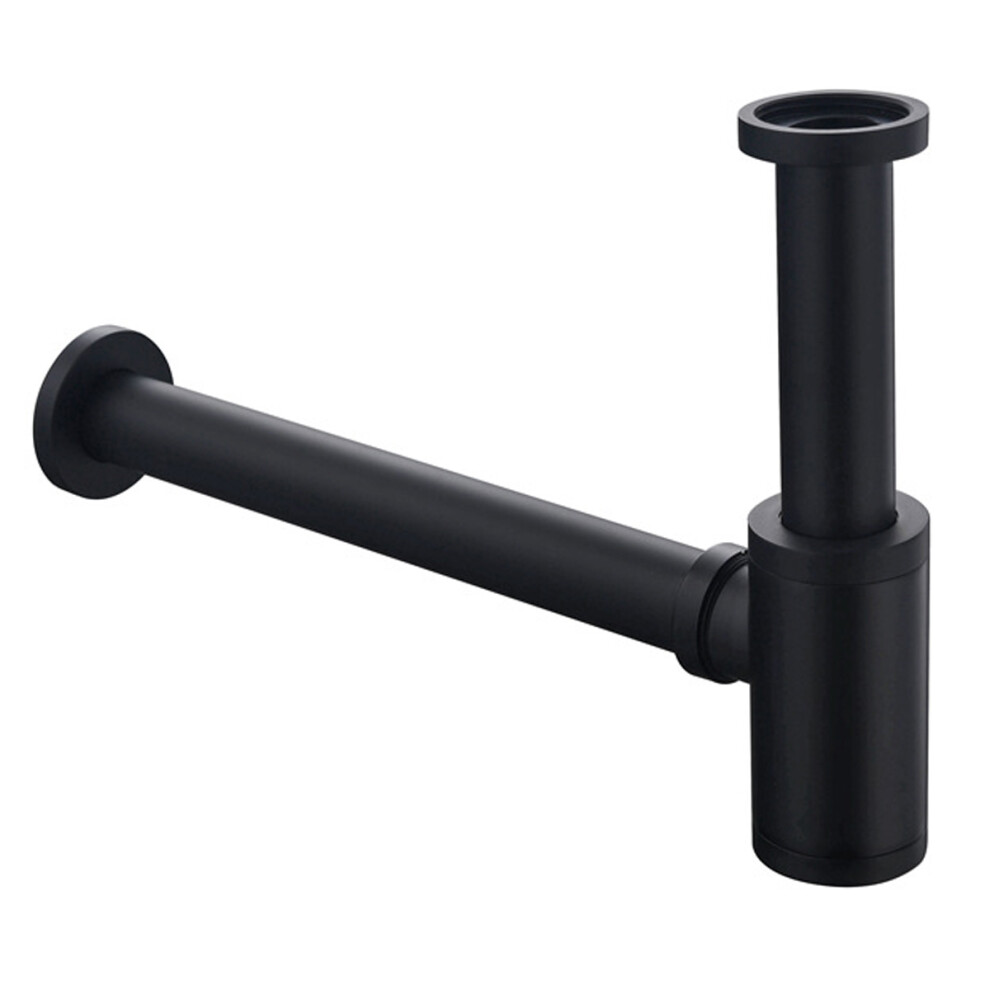 Effortless Plumbing Upgrade, Universal Fit For Standard Sinks, Extra Long Extension Tube, Solid Brass Round Bottle P Trap, Lifetime Warranty 9074015903183