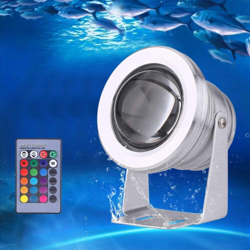 Φωτισμός λίμνης πισίνας, φώτα LED RGB χαμηλής εκπομπής θερμότητας υποβρύχια, πλήρως