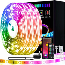 Slimme decoratie, app-gestuurde ledstrips voor je creatieve ruimte. Geniet van scènemodi en eenvoudige installatie voor ongeëvenaarde