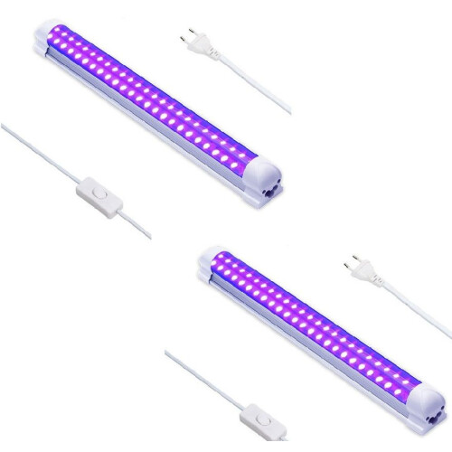 Λάμπα UV Blacklight, Λύση φθορισμού με σκλήρυνση ρητίνης και εύκολη εγκατάσταση, Φως LED