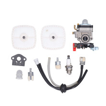 Vergaser-Ersatz für ECHO-Trimmer, hochkompatible Rasenmäher-Ersatzteile, Kraftstoffpumpen-Primerblase, kompatible MTD-Motor-Vergaser-Kits für