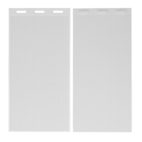 2 Pcs Silicone Beeswax Mold 5.4mm for Foundation Sheets, 41.3x20.5cm 1