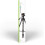 Tripod  3 kg max load  165cm height  Pan  Tilt  Carry bag 5