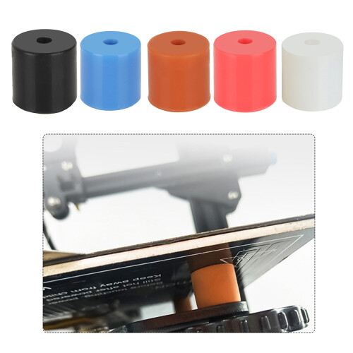 4Pcs/set 3D Printer Hot Bed Leveling Silicone Column-16mm Blue 2