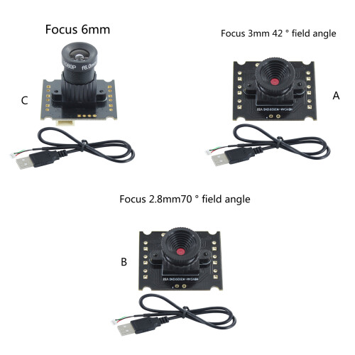 OV9726 Camera Module Board 1MP-Brandpuntsafstand 2,8 mm 1