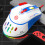 9 Toetsen Macro Programmering Muis 6400DPI USB Game RGB-Wit 5
