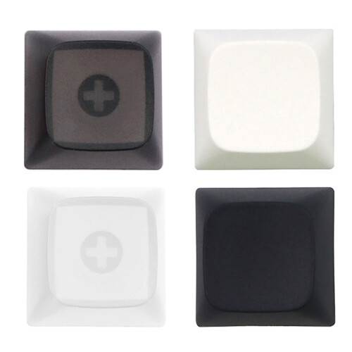 Aangepaste PBT blanco Keycaps XDA profiel 1U hoogte-Transparant 1