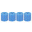 4Pcs/set 3D Printer Hot Bed Leveling Silicone Column-16mm Blue 1