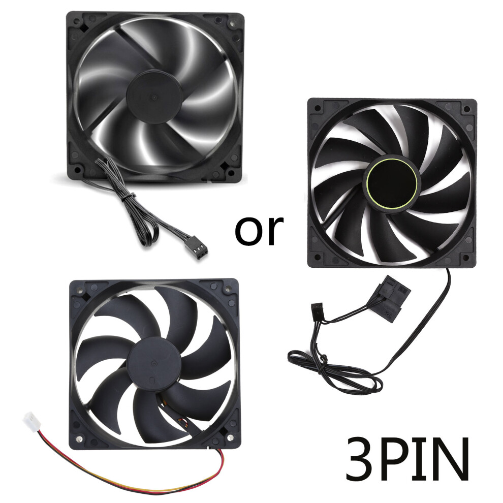12Cm 12025 Fan 12V 120X120x25mm Fan Dc Brushless Cooling-3Pin 7732000504419