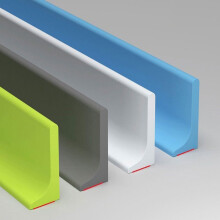 Silicone Shower Threshold Water Barrier 380CM, Waterproof Sealing Strip for Wet Rooms, Baths, and Showers