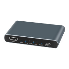 4K HDMI-compatible Splitter HDMI-compatible Switch 1X4 Splitter