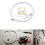 Câble et pieds de souris USB pour accessoires de réparation de 2