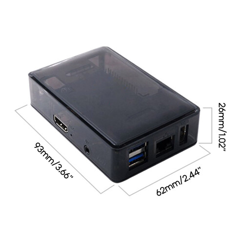 ABS-Gehäuseabdeckungshalter für Orange Pi 3 LTS, transparenter 2