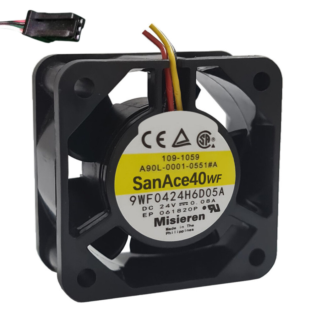 For Sanace40wf Server Cooling Fan Dc 24V 0.08A-Fanuc Interface 7732000505058
